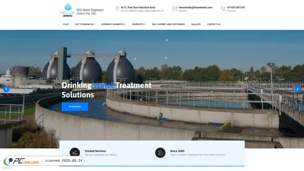 hesweindia.com screenshot