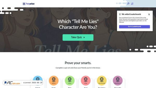 heywise.com screenshot