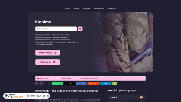 hianime.dk screenshot