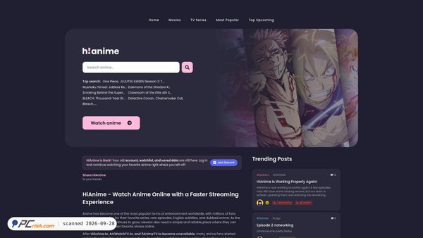 hianime.dk Screenshot