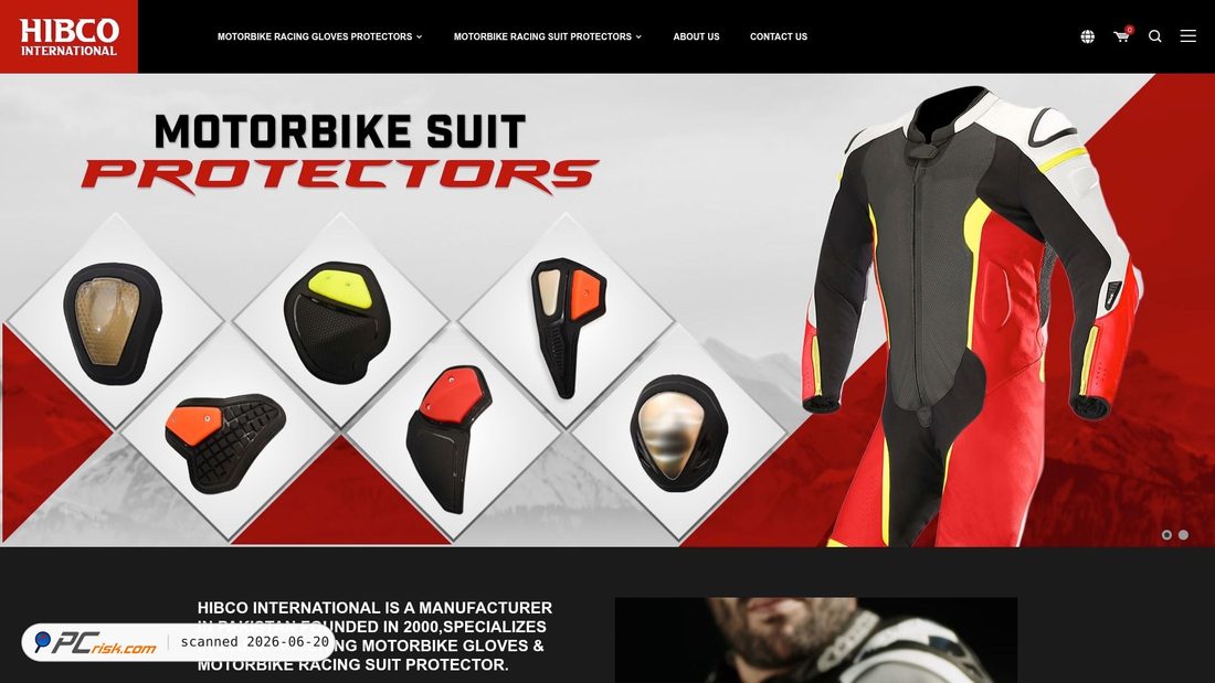 Screenshot di hibcoprotector.com