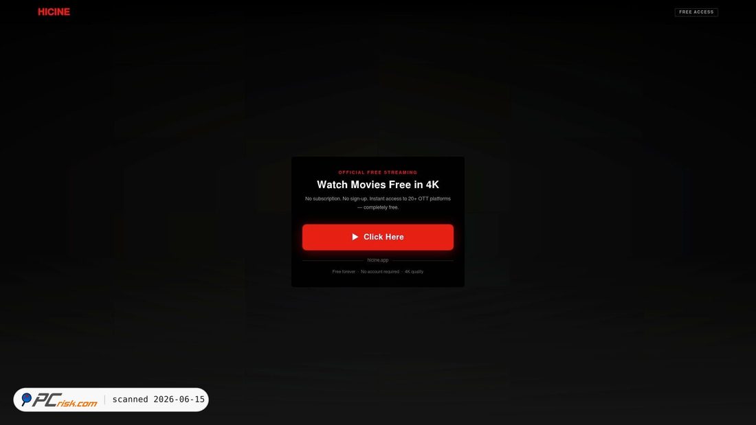 Screenshot of hicine.info