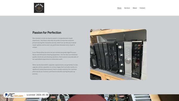 hiendrepair.com screenshot