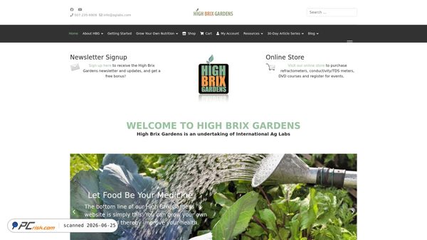 highbrixgardens.com screenshot