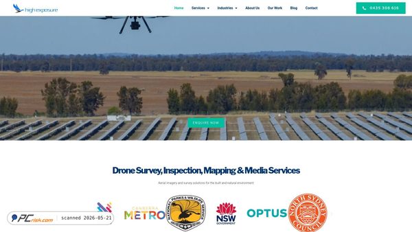 highexposure.com.au screenshot