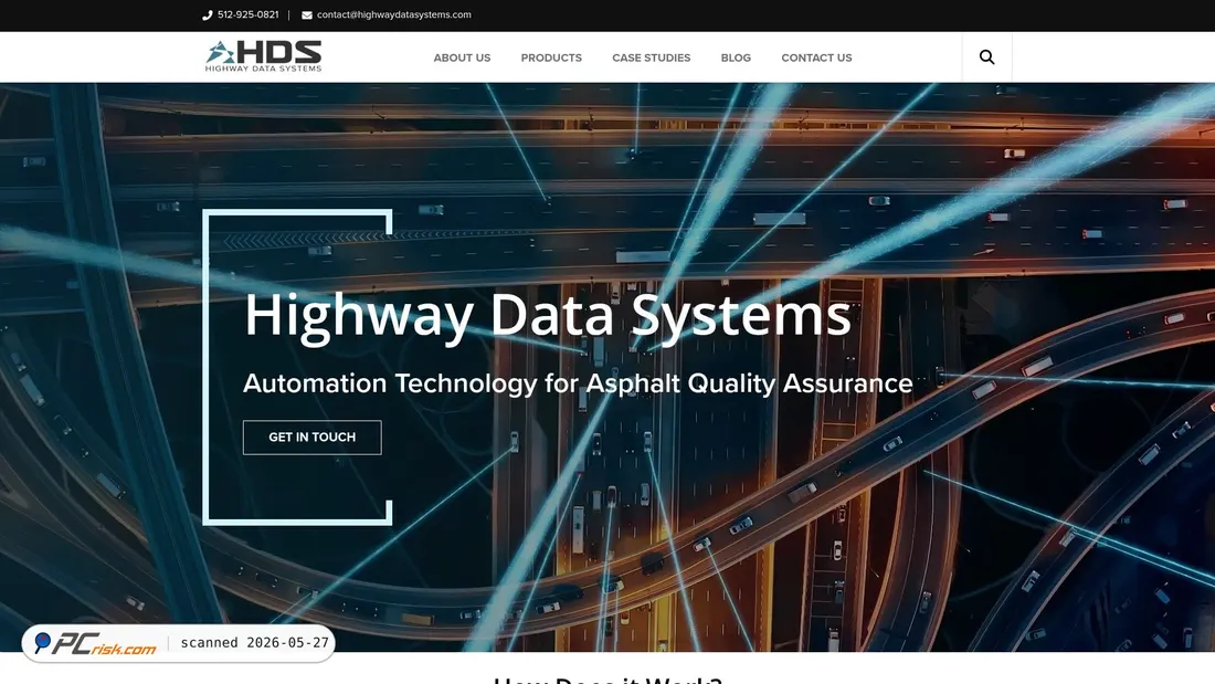 Screenshot of highwaydatasystems.com
