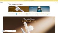 Screenshot di hims.com