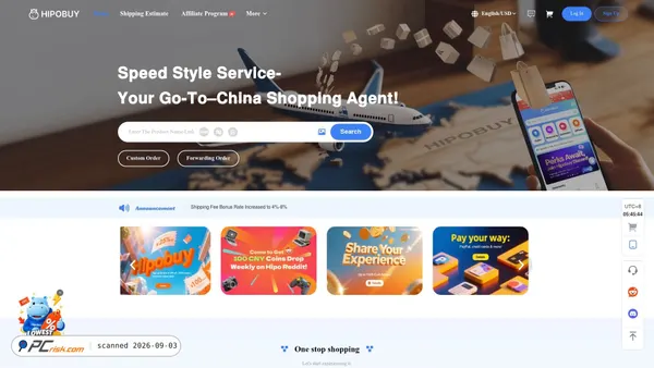 hipobuy.com screenshot