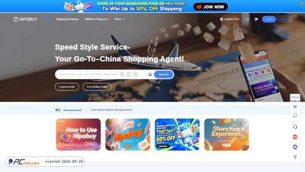 hipobuy.com screenshot