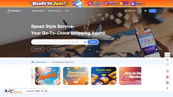 hipobuy.com Screenshot