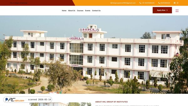 hklcolleges.com Screenshot