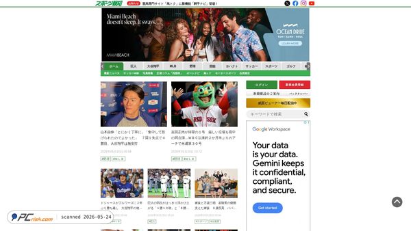 hochi.news screenshot