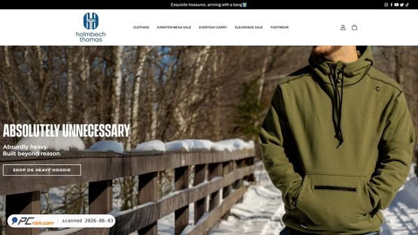 holmbechthomas.com screenshot