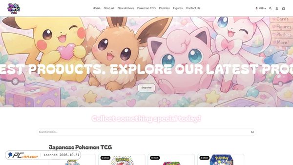 holoworldtcg.com screenshot