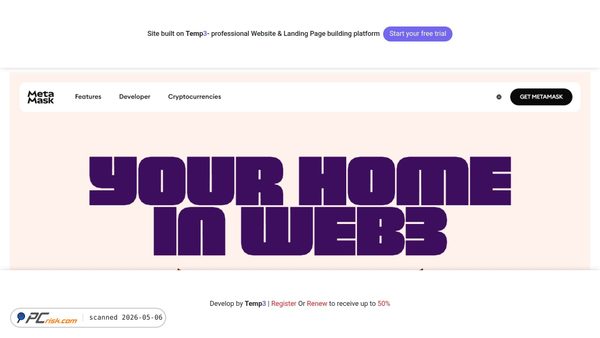 home-metamask-io.tem3.io screenshot