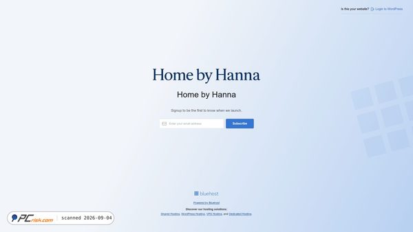 Capture d’écran de homebyhanna.us