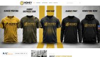 Screenshot di honeystreetwear.com