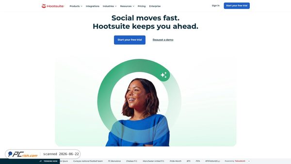 hootsuite.com screenshot
