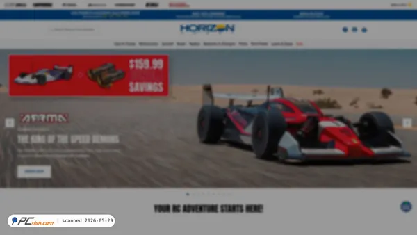 horizonhobby.com screenshot