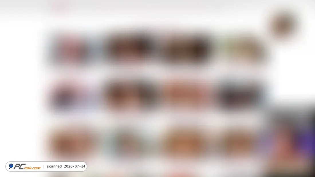 Screenshot of hornysimp.com