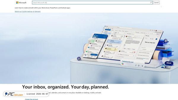 hotmail.com screenshot