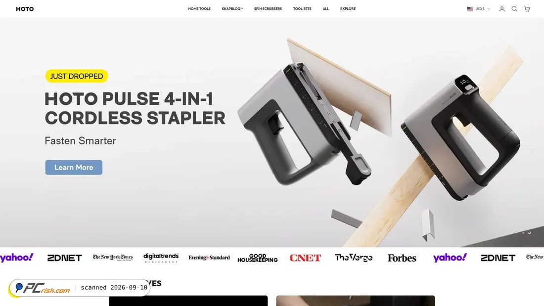 Screenshot di hototools.com