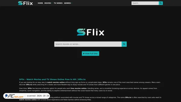 Captura de hotsflix.net