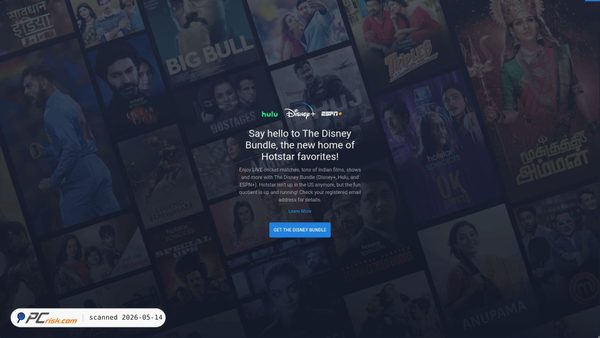 hotstar.com screenshot
