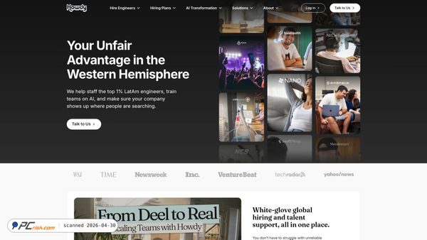 howdy.com screenshot