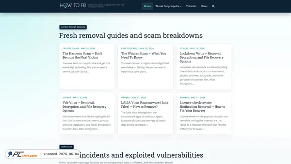 howtofix.guide screenshot