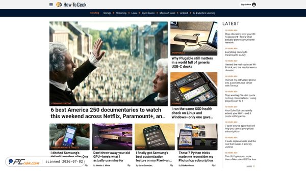 howtogeek.com screenshot