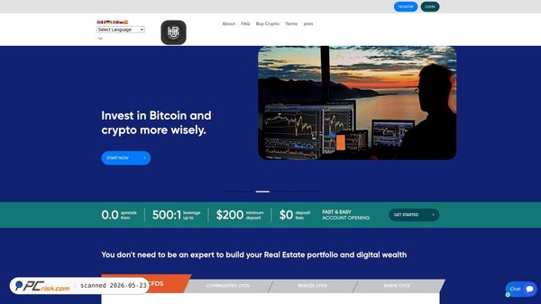 hubguardfx.com screenshot