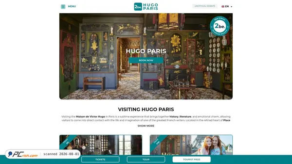 hugo-paris.com screenshot