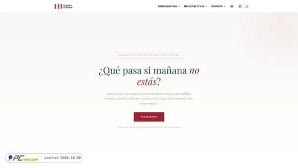 humanandbrave.com screenshot