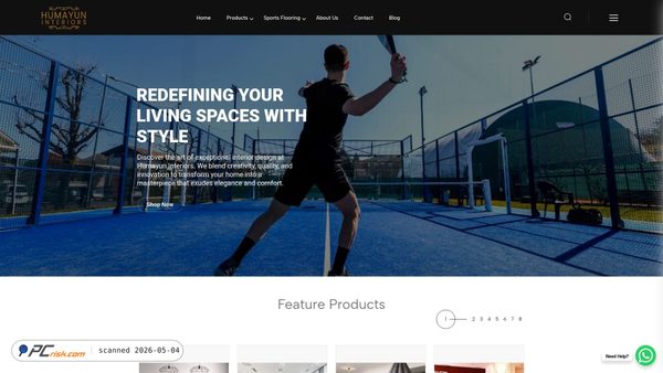 humayuninterior.com screenshot