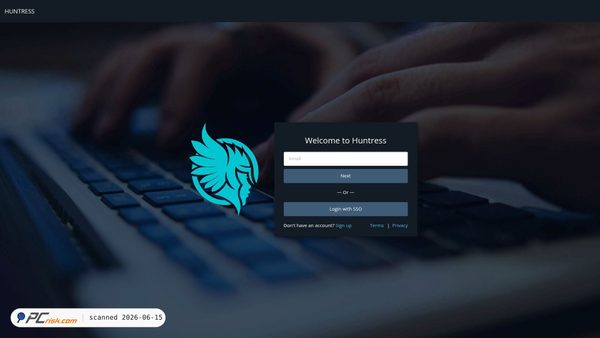 huntress.io screenshot
