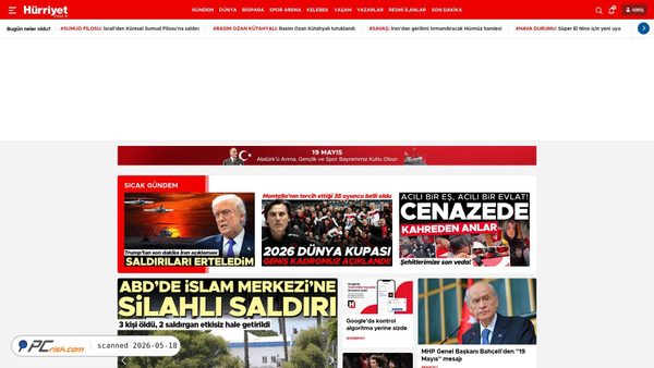 hurriyet.com.tr screenshot