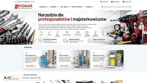 hydmar.com.pl screenshot