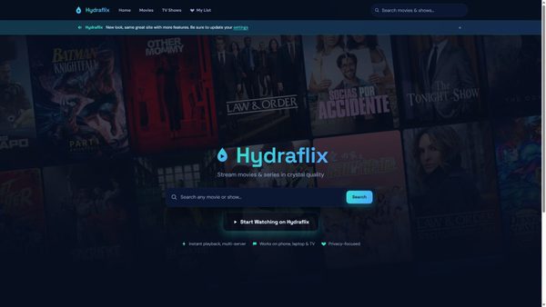 hydraflix.cc screenshot