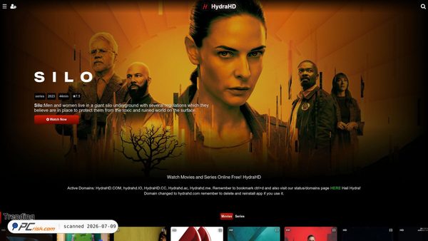hydrahd.com screenshot