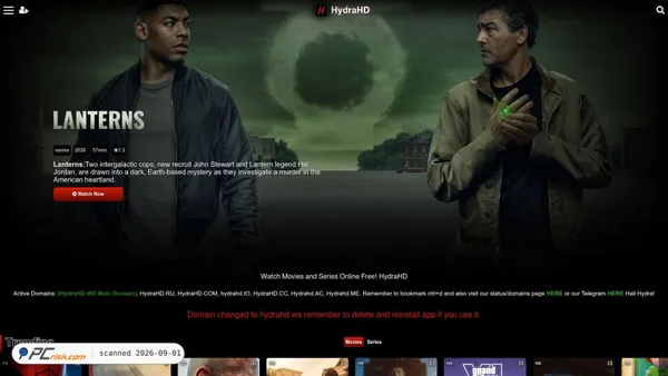 hydrahd.ru screenshot