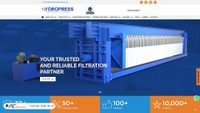 hydropressindustries.com screenshot
