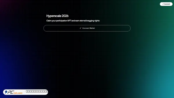 hyperscale-nft.pages.dev screenshot