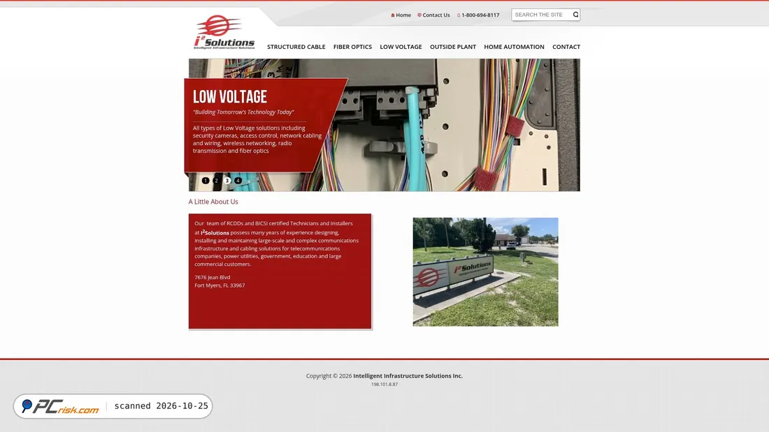 Captura de pantalla de i2solutionsllc.com