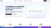 Captura de ecrã de ia-en-francais.com