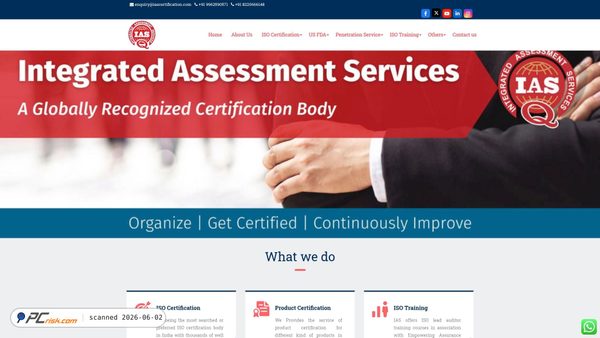 iascertification.com screenshot