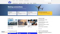 Captura de ecrã de iata.org