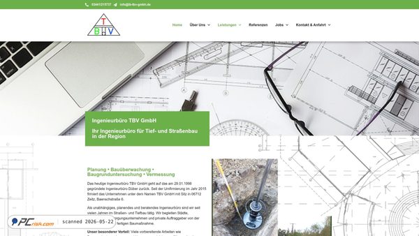 ib-tbv-gmbh.de screenshot