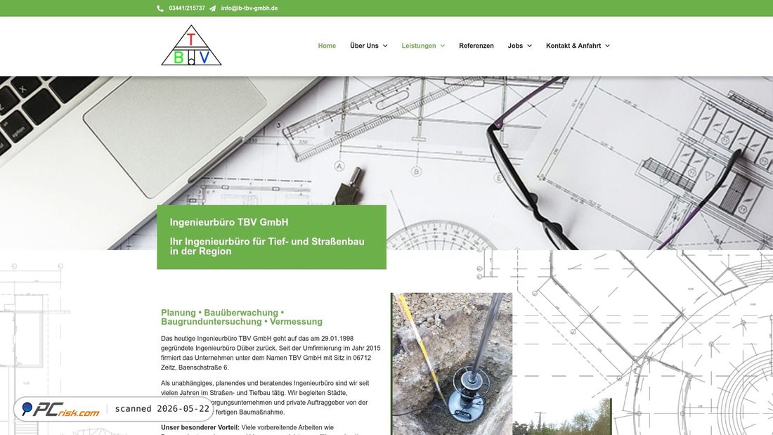 Zrzut ekranu ib-tbv-gmbh.de