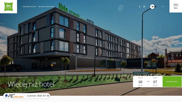 ibisnowytarg.pl screenshot